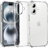 Silikoninis smūgiams atsparus dėklas, skirtas iPhone 16 Pro Max 15 Plus 14 13 Mini 12 11 X Xs Xr Se 2022 2020 7 8 6S 5S 16Pro 15Pro Apsauginis telefono dangtelio priedai For iPhone 14 gryna