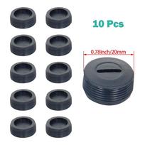 Elektrinio šepetėlio dangtelis Plastikinis dangtelis variklio priedams 12 22mm 10 vnt. pakuotė 20mm