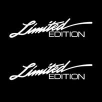 Automobilio Automobilio Lipdukai Metalinis Lipdukas 16cm*3.8 Lipdukas Emblema Ženklelis Riboto Leidimo Logotipas Automobilio Aksesuarai Stilingas Dizainas balta