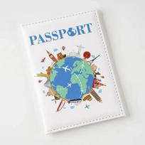Pasų dėklai Kelionės reikmenys 2025 Nauja UV spalvota spauda Globalus paso dėklas Bilietų segtukas Paso laikiklis ID kortelės laikiklis
