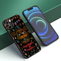 Five-Nights-At-Freddys telefono dėklas Apple iPhone 12 13 Mini 11 14 15 Pro Max 7 8 Plus X XR XS SE 2020 2022 juodas silikoninis dėklas iPhone 11
