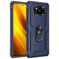 Skirtas Xiaomi Mi Poco X3 NFC X3 X4 X5 Pro C40 Case Armor Smūgiams atsparus dangtelis, skirtas Mi POCO M3 M4 Pro F5 F3 F2 Pro dėklui For POCO X4Pro 5G mėlyna