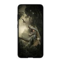Telefono dėklas Samsung Galaxy S25 S24 S23 iPhone 16 15 Xiaomi Redmi Note 14 13 12 16E X 11 Pro Max OPPO Moto Huawei P30 A14C A06 Animacinio filmo Dinzauras Dangtelis for Redmi 9C švelni smėlinė