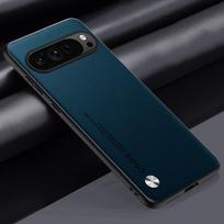 Prabangus PU odos dėklas Google Pixel 9 Pro XL galiniam dangteliui Silikoninė apsauga Telefono dėklas Google Pixel 9A 9Pro Pixel9 A 5G For Pixel 9 žalia