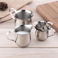 Nerūdijančio plieno pieno plakimo ąsotis Espresso Latte Art ąsotis Kavos puodelis Baristos Kapučino puodeliai Puodas Vandens ąsotis Arbatos ąsotis 60ml 2oz