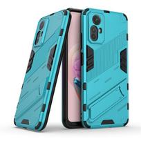 For Redmi Note 12S Case Cover Xiaomi Redmi Note 12S Capas Armor PC Back Bumper Kickstand Shockproof Holder Fundas Redmi Note 12S Redmi Note 12S mėlyna