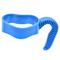 Puodelio rankena plastikinė ergonomiška ąsočio nešimo rankena 20oz?30oz ąsočiai, buteliai ir dauguma kitų mėlyna