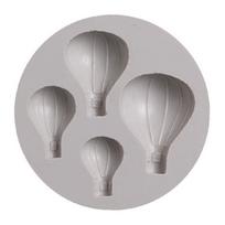 Hot Air Balloon Pattern Fondant Cake Decorative Baking Silicone DIY Mold (50-614)