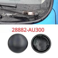 2× Priekinio stiklo valytuvo svirties veržlės dangtelis 28882-Au300 Nissan Qashqai J10 2007-13 black