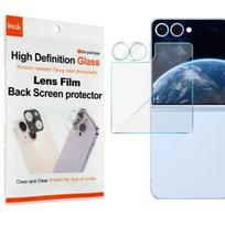 For Samsung Galaxy Z Flip7 5G Glass IMAK Glass Lens Film + Rear Screen Sticker Samsung Galaxy Z Flip7 5G