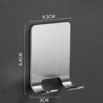 Razor Holder Stainless Steel Men Shaving Shaver Razor Stand Shelf Shaving Razor Storage Rack Bathroom Hook Organizer 1pc sidabras