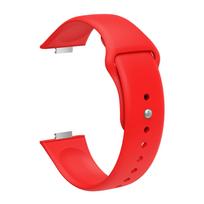 Laikrodžio apyrankė Huawei Watch Fit 3 dirželis apyrankės minkštas silikoninis apyrankės Huawei Watch Fit3 apyrankės pakaitiniai priedai For Huawei Fit 3 raudona