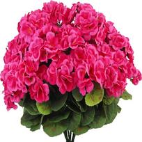Easy To Arrange Silk Flower Arrangement Simulation Begonia Flower rožinė raudona spalva