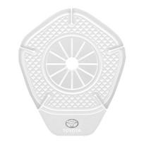 2 vnt. Automobilio priekinio stiklo valytuvų apsauginis dangtelis Dulkių valytuvo dangtelis Toyota Gr Trd Corolla Yaris Chr Auris RAV4 Land Cruiser Chr Camry Racing 1PCS TOYOTA balta