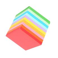 520 vnt. 10 spalvų kvadratinio sulankstomo popieriaus spalvingi dvipusiai origami gervės rankdarbių lapai 5x5 cm