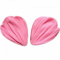 1 Pair Pink 3D Flower Petals Fondant Cake Mold Decoration Chocolate Moulds KTY