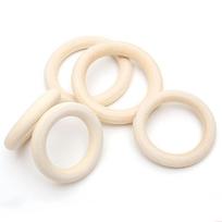 Neapdorotas medinis žiedas ornamentams, jungtims, pakabukams, rankų darbo papuošalų gamybai, „pasidaryk pats“ medinis lankas, rankų darbo aksesuarai Dia 25mm 30pcs