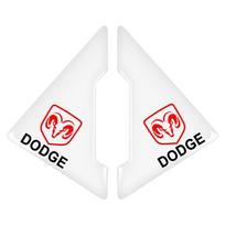 2 vnt. automobilio durų kampo apsauga nuo įbrėžimų, lipdukas, stilius Dodge Caliber Ram 1500 Caravan Charger Grand Caravan Journey Coolway Durango 2pcs