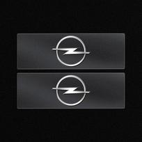 2/5/10 vnt. Automobilio logotipo lipdukai Centrinio valdymo lipdukai Automobilio priedai Opel Astra H G J Insignia Mokka Zafira Corsa Vectra C D Antara 2pcs