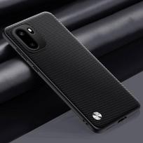 Luxury PU Leather Case For OnePlus Ace 6 Ace6 Back Cover Silicone Shockproof Full Protection Phone Case For One Plus Ace 6 5G For OnePlus Ace 6 matinė juoda spalva