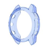 TPU apsauginis dėklas Garmin Fenix 7 7S 7X Pro 6 6S 6X Pro 5X 5 5S išmaniesiems laikrodžiams, skaidrus apsauginis silikoninis buferio dangtelis Garmin Fenix 7 mėlyna