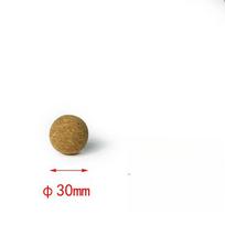 Kamštienos masažo kamuoliukas nugaros masažas pėdų masažuoklis jogos kamuoliuko įtempimo atpalaidavimo terapija miofascialinis rutulys atpalaiduoja raumenis. 3cm geltona