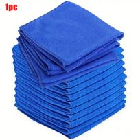 20Pcs Microfiber Towels Car Wash Drying Cloth Towel Household Cleaning Cloths Auto Detailing Polishing Cloth Home Clean Tools blue