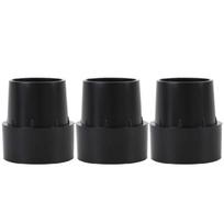 Guminiai mini batuto dangteliai Pakeičiami mini batuto kojelių dangteliai 25 mm skersmens 1 black