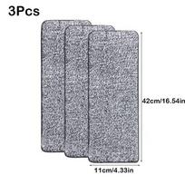 1/3PCS Washable Flat Mop Replacement Cloth Microfiber Mop Refill New Lazy Mop Cloth 42cm-3PCS