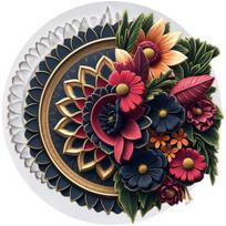 Baroque Silicone Molds Embossed Flower Photo Frame Fondant Mold Relief Flower Mold Cake Decorating Tools Cupcake Topper Candy Chocolate Gumpaste Mold pilka spalva