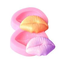Red Lip Shape Sugar Cake Mold Fondant Cake Food Grade Silicone Mould Baking Tool Sugar Mold Chocolate Fondant Mold