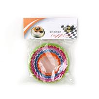 Fondant Cake Printing Die Cutting Baking Tools 5 Pack, Random Colors One Size