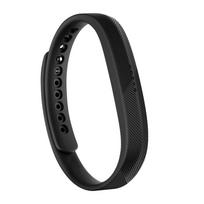 Madingas paprastas minkštas silikoninis keičiamas riešo dirželis apyrankė, skirta Fitbit Flex 2 black #1 black