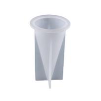 Žiedo laikiklio kūgio dervos forma Piramidės silikoninės žvakių formos dervos liejimui Muilas Aromaterapinė žvakė Papuošalų gamyba DIY