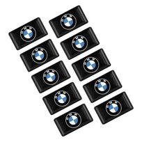 For BMW M 10/20Pcs Car Styling 3D Emblem Epoxy Decoration Stickers For Bmw M Performance Alpina X1 X3 X4 E87 E36 E46 E90 E39 F10