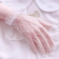 Accessories Clothing Accessories Party Dress Cycling Driving Mittens Bridal Gown Mittens Lace Gloves Wedding Bridal Gloves