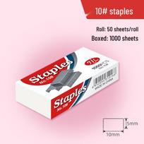 Universal No. 10/12 Metal Stapler Staples Box