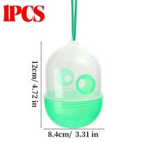 1-10PCS Reusable Fly Trap Hanging Wasp Hornet Catcher Plastic Insect Trap for Garden Orchard Farm Outdoor Pest Control 1PC