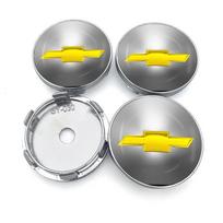 4 vnt. 60 mm automobilio ratlankio centrinis dangtelis Chevrolet Captiva Colorado Cruze Spark Malibu Trax automobiliams