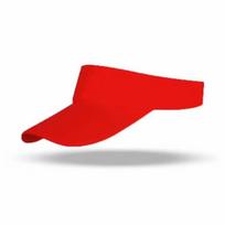 Blank Solid Color Visor Caps - Customizable Sun Protection Hats for Volunteers One Size