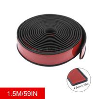SEAMETAL Car Fender Flares Wheel Protector Arch Wing Extenders Decorative Mudguard Body Kit Cover Rubber Seal Strip Anti-scratch 4.5cmX1.5m