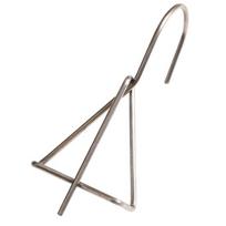 Puodų pakabos Apsaugos nuo rūdžių metalas Paprastas montavimas Nedeformuojantis Sunkus pakabinamas vazono kabliukas sidabras