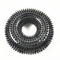 Durable Dog Spiky Toy Multifunctional Dog Teething Toy  Indoor Outdoor Training oranžinė