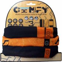 Universali daugiafunkcė kaklo mova Oxford Comfy, 3 vnt. - Harley Davidson Colours