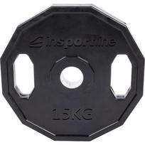 Guma dengtas olimpinis svorio diskas inSPORTline Ruberton 15 kg