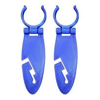 2PCS Kayak Clip, High-Strength Easy Installation Kayak Clamps, Quick Release Durable Kayak Accessories, Outdoor Adventures Secure Equipment mėlyna