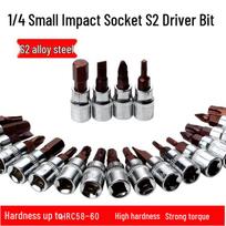 S2 Chrome Vanadium Steel T30 Hex Drive Socket Bit Screwdriver 1/4 . Phillips PH2
