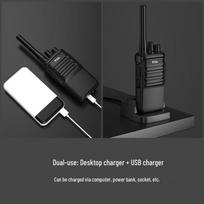 TCL HT6 Plus Professional Long Range Walkie-Talkie (2-Pack) (CN version)
