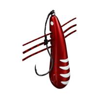 DAIWA Burakuri Bottoming Burakuri Sokoski SS No. 4 Red Glow Sokoski SS No. 4 Red Glow Zebra raudona