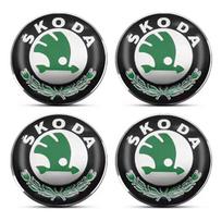 HRQB8 4vnt 56/60mm Automobilio rato centrinis dangtelis Ratlankių apsauga nuo dulkių Dangteliai skoda OCTAVIA FABIA KAMIQ KAROQ KODIAQ RAPID SUPERB